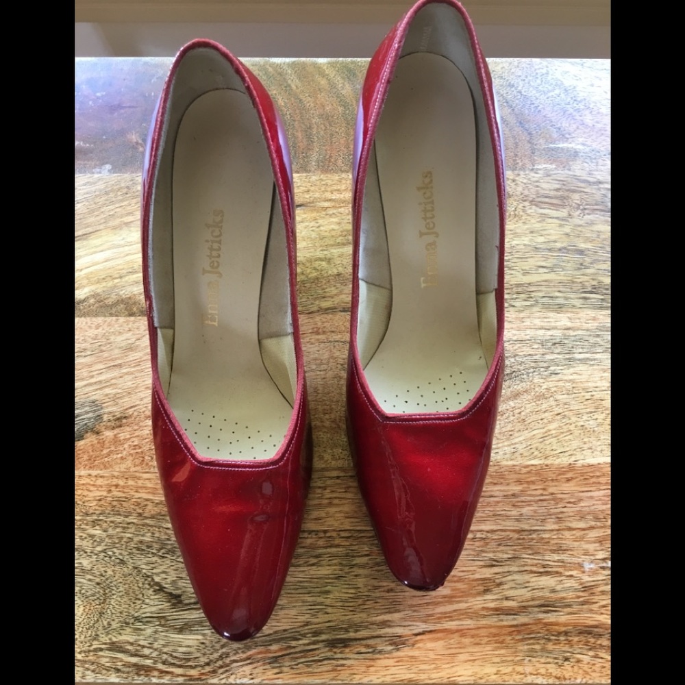 Vintage Ruby Red heels.